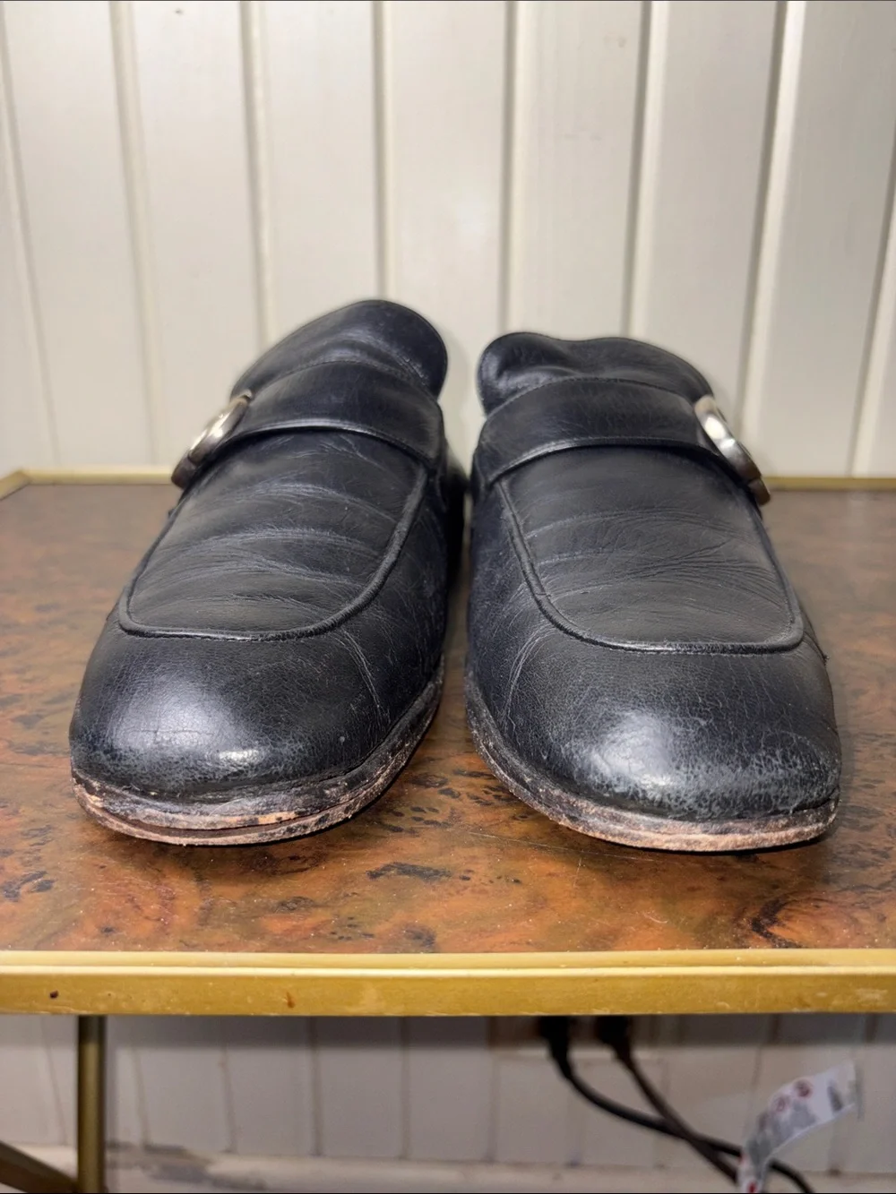 Gucci Mens Double G Logo Loafers size 8 | US 8.5